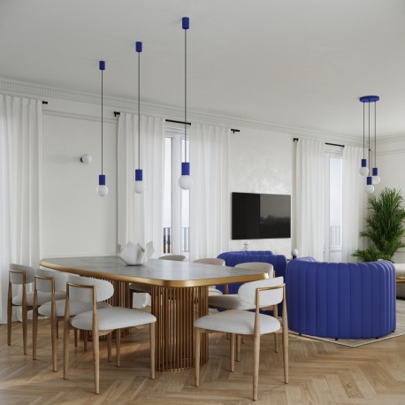 Sollux Lampa biurkowa HALO ultramaryna SL.1741
