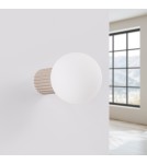 Wall lamps spheres - Sollux Wall lamp HALO taupe IP44 SL.1742 - product 2