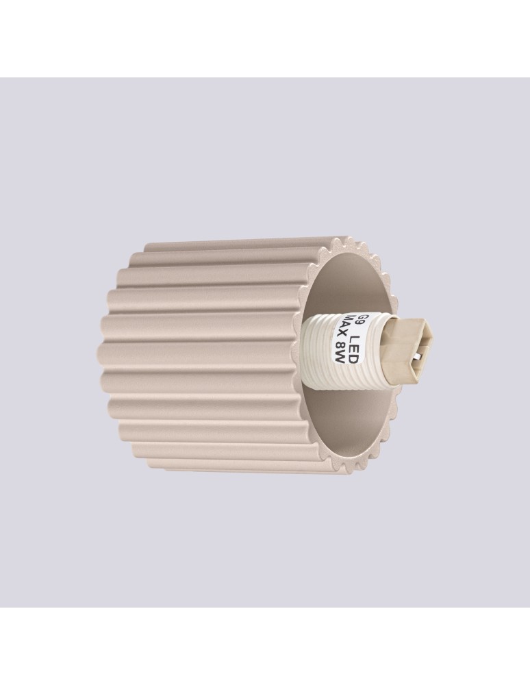 Wall lamps spheres - Sollux Wall lamp HALO taupe IP44 SL.1742 - product kolory-swiatla.pl 6