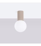 Ceiling lamps spheres - Sollux Plafond HALO taupe IP44 SL.1743 - product 2