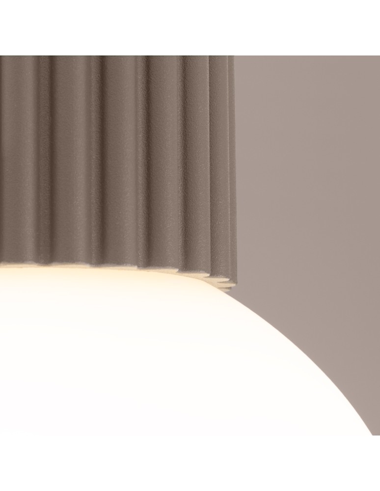Ceiling lamps spheres - Sollux Plafond HALO taupe IP44 SL.1743 - product kolory-swiatla.pl 4