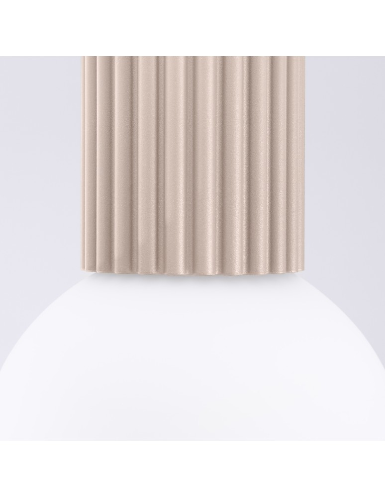 Ceiling lamps spheres - Sollux Plafond HALO taupe IP44 SL.1743 - product kolory-swiatla.pl 5