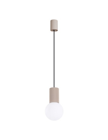 Sollux HALO 1 taupe pendant lamp SL.1744