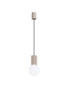 View Sollux HALO 1 taupe pendant lamp SL.1744