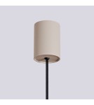 Pendant lamps spheres - Sollux HALO 1 taupe pendant lamp SL.1744 - product 6
