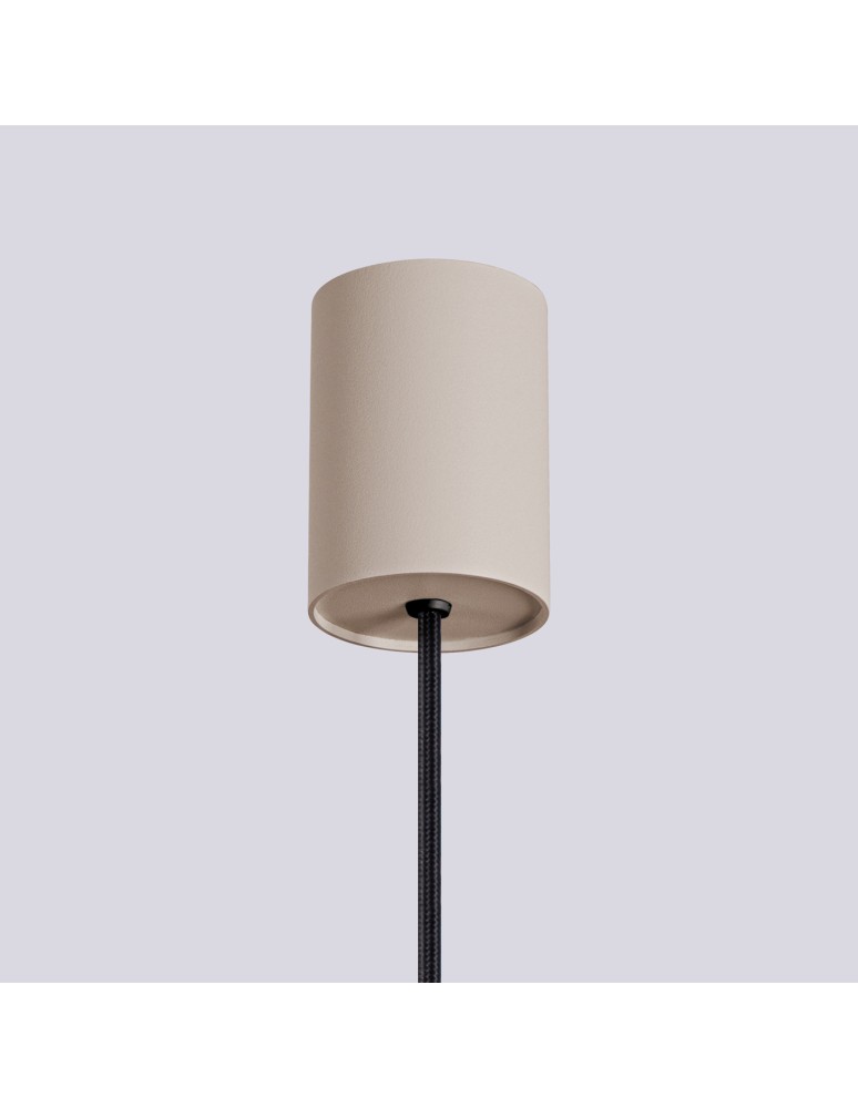 Pendant lamps spheres - Sollux HALO 1 taupe pendant lamp SL.1744 - product kolory-swiatla.pl 6