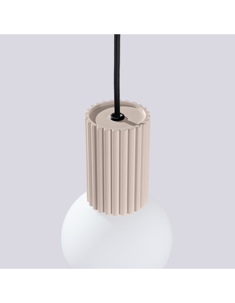 Pendant lamps spheres - Sollux HALO 1 taupe pendant lamp SL.1744 - product kolory-swiatla.pl 7