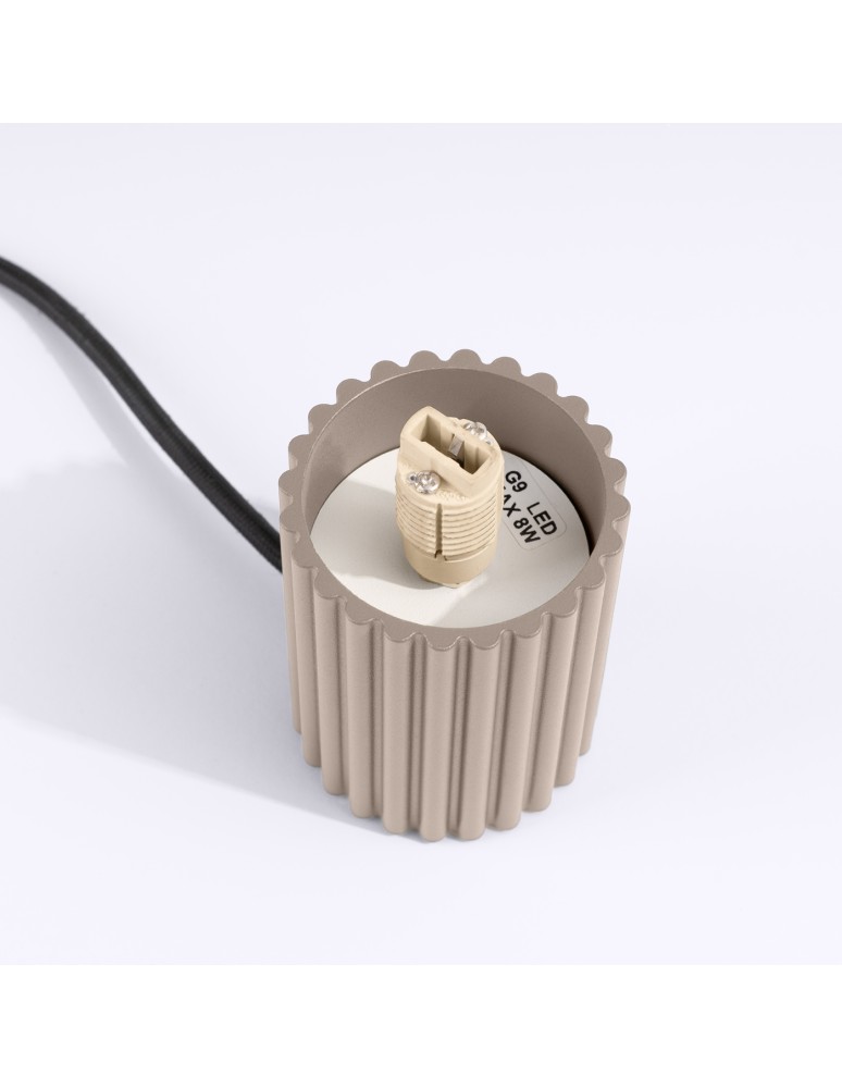 Decorative table lamps - Sollux HALO taupe desk lamp SL.1746 - product kolory-swiatla.pl 7