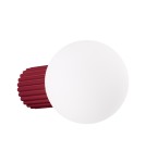 Wall lamps spheres - Sollux Wall lamp HALO burgundy IP44 SL.1747 - product 1
