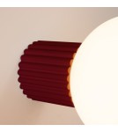 Wall lamps spheres - Sollux Wall lamp HALO burgundy IP44 SL.1747 - product 4