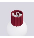 Sollux Kinkiet HALO burgund IP44 SL.1747