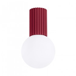 Sollux Plafon HALO burgund IP44 SL.1748