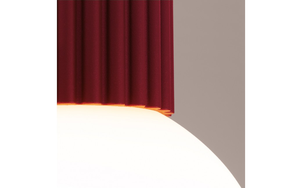 Sollux Plafon HALO burgund IP44 SL.1748