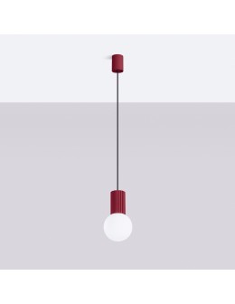 Sollux Lampa wisząca HALO 1 burgund SL.1749 - produkt 2