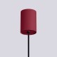 Sollux Lampa wisząca HALO 1 burgund SL.1749