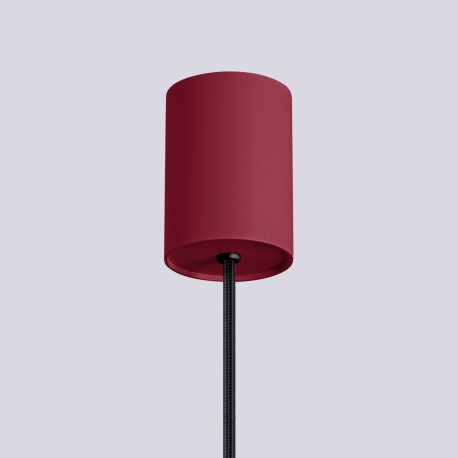 Sollux Lampa wisząca HALO 1 burgund SL.1749