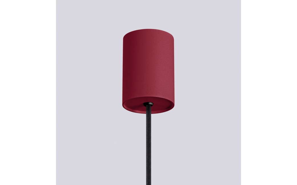 Sollux Lampa wisząca HALO 1 burgund SL.1749