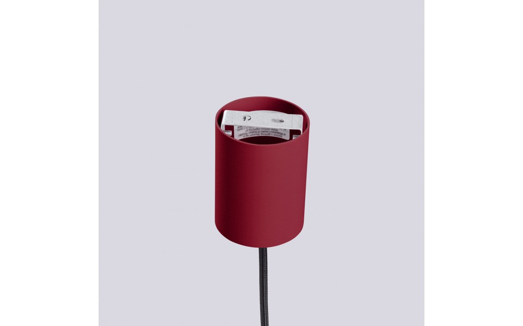 Sollux Lampa wisząca HALO 1 burgund SL.1749