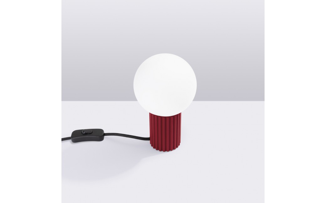 Sollux Lampa biurkowa HALO burgund SL.1751