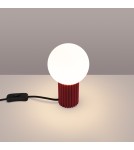 Decorative table lamps - Sollux HALO burgundy desk lamp SL.1751 - product 3