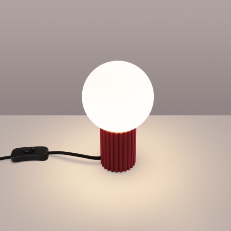 Sollux Lampa biurkowa HALO burgund SL.1751