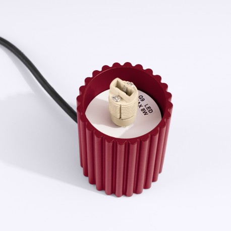 Sollux Lampa biurkowa HALO burgund SL.1751