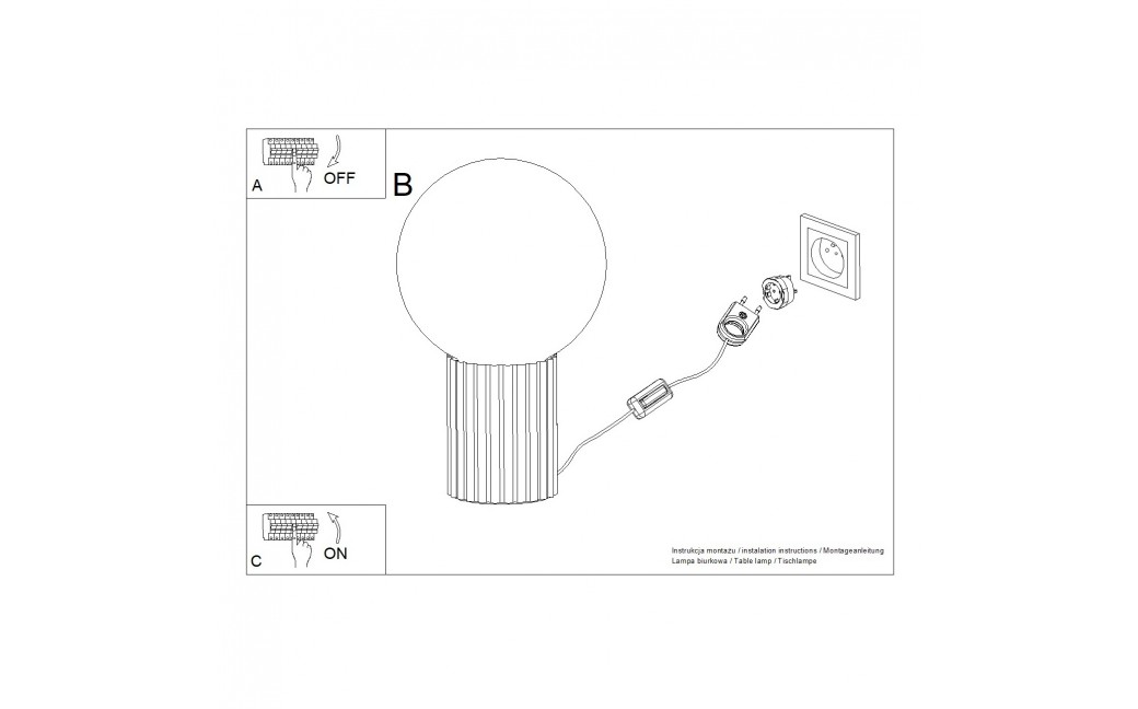 Sollux Lampa biurkowa HALO burgund SL.1751