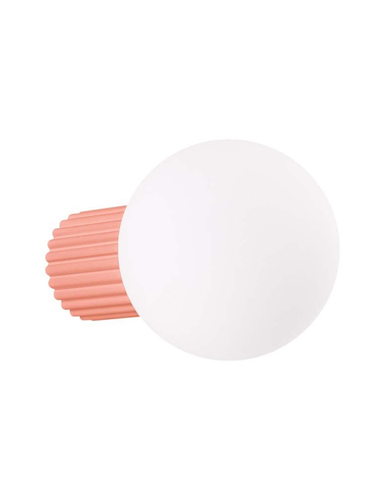 Wall lamps spheres - Sollux Wall lamp HALO peach IP44 SL.1752 - product kolory-swiatla.pl 1