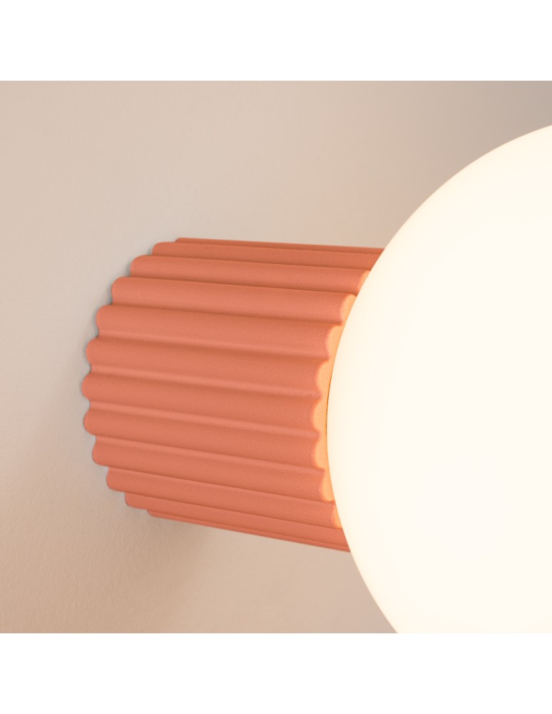 Wall lamps spheres - Sollux Wall lamp HALO peach IP44 SL.1752 - product kolory-swiatla.pl 4