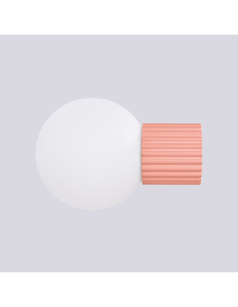 Wall lamps spheres - Sollux Wall lamp HALO peach IP44 SL.1752 - product kolory-swiatla.pl 5