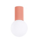 Ceiling lamps spheres - Sollux Plafond HALO peach IP44 SL.1753 - product 1