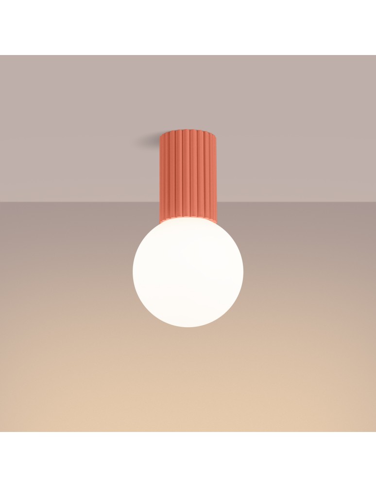 Ceiling lamps spheres - Sollux Plafond HALO peach IP44 SL.1753 - product kolory-swiatla.pl 3