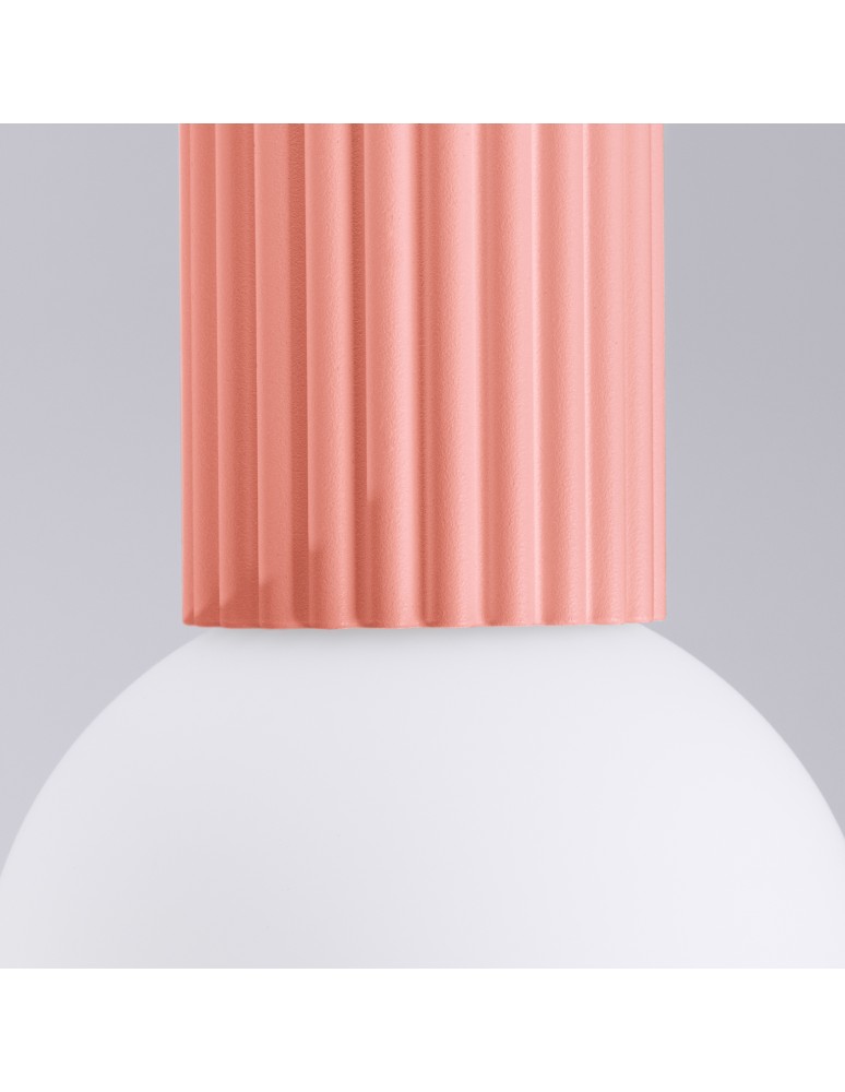 Ceiling lamps spheres - Sollux Plafond HALO peach IP44 SL.1753 - product kolory-swiatla.pl 5