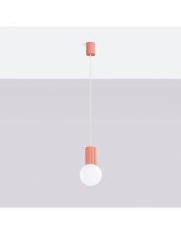 Sollux Lampa wisząca HALO 1 brzoskwiniowa SL.1754 - produkt 2