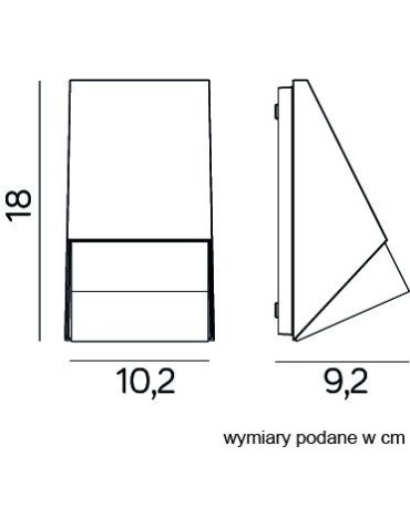 SU-MA OLI wall lamp M1503 - product 2