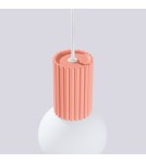 Pendant lamps spheres - Sollux HALO 1 peach pendant lamp SL.1754 - product 7