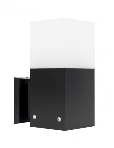 SU-MA CUBE MAX 1x20W E27 230V Black CB-MAX K BL Wall lamp.