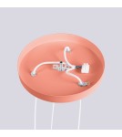 Pendant lamps spheres - Sollux HALO 3P peach pendant lamp SL.1755 - product 8