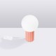 Sollux Lampa biurkowa HALO brzoskwiniowa SL.1756