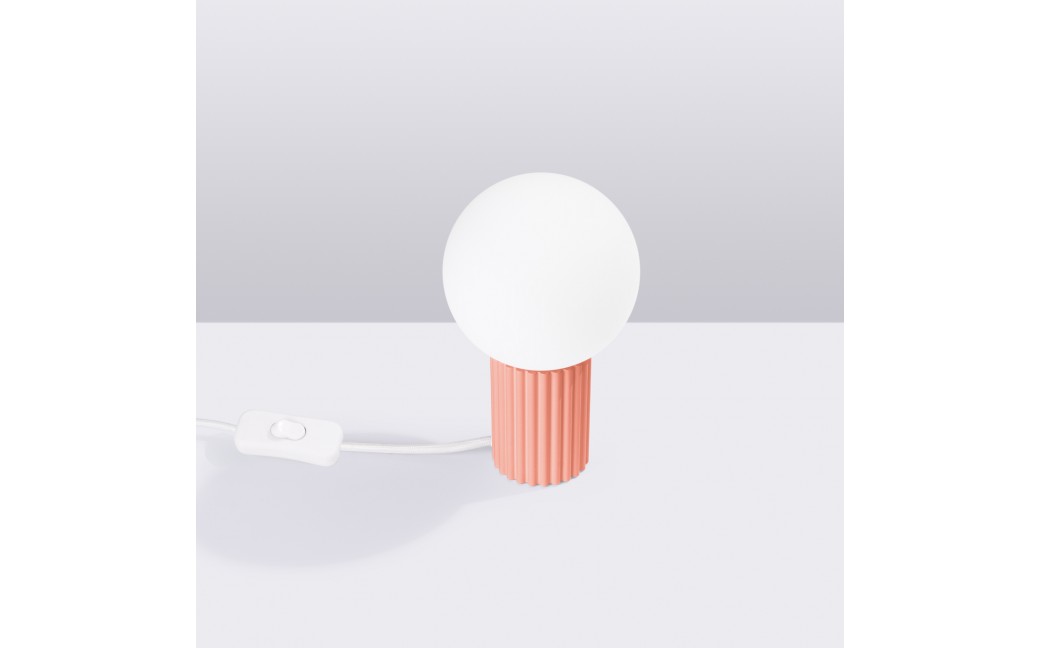 Sollux Lampa biurkowa HALO brzoskwiniowa SL.1756