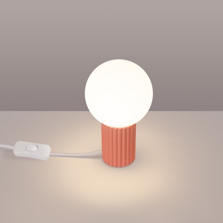 Sollux Lampa biurkowa HALO brzoskwiniowa SL.1756