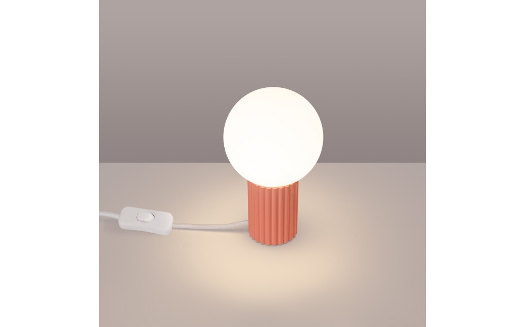 Sollux Lampa biurkowa HALO brzoskwiniowa SL.1756