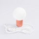 Sollux Lampa biurkowa HALO brzoskwiniowa SL.1756