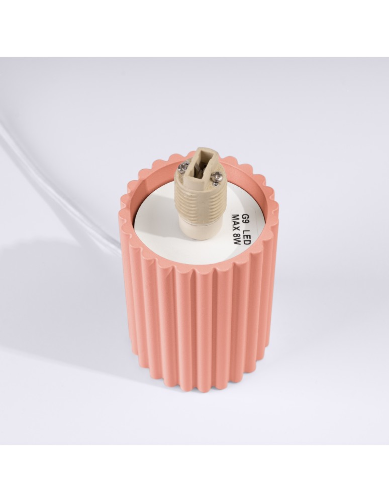 Decorative table lamps - Sollux HALO peach desk lamp SL.1756 - product kolory-swiatla.pl 7