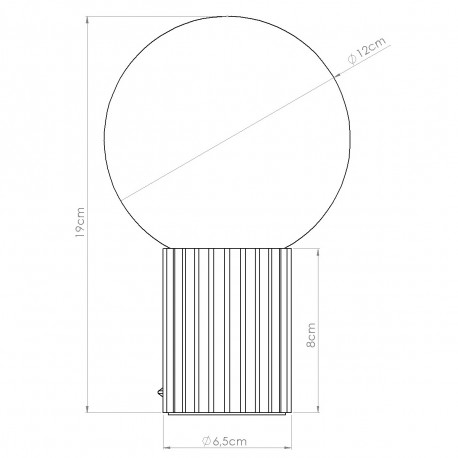 Sollux Lampa biurkowa HALO brzoskwiniowa SL.1756