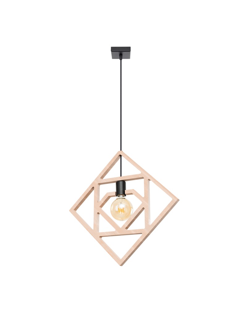 Wooden pendant lamps - Sollux CARO pendant lamp SL.1757 - product kolory-swiatla.pl 1