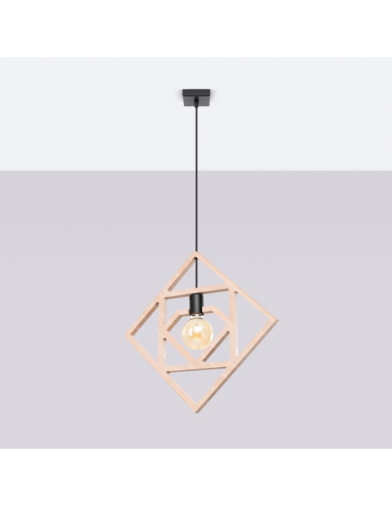 Wooden pendant lamps - Sollux CARO pendant lamp SL.1757 - product kolory-swiatla.pl 2