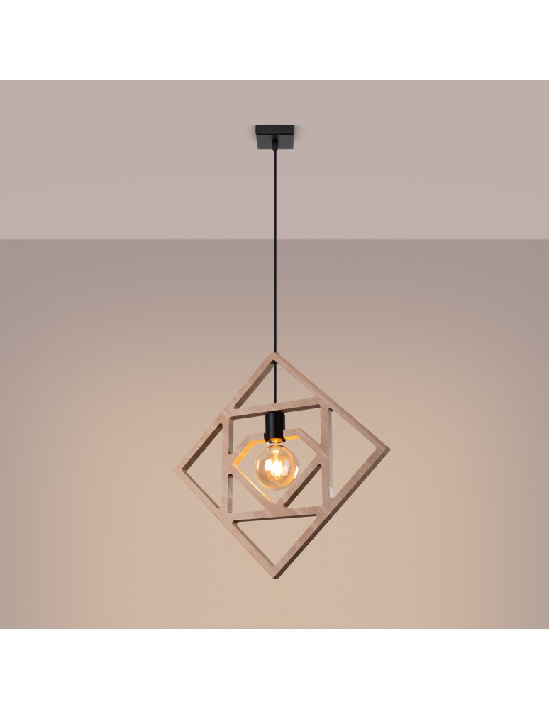 Wooden pendant lamps - Sollux CARO pendant lamp SL.1757 - product kolory-swiatla.pl 3