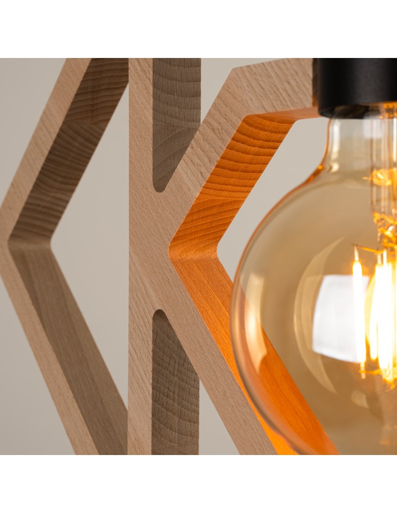 Wooden pendant lamps - Sollux CARO pendant lamp SL.1757 - product kolory-swiatla.pl 5