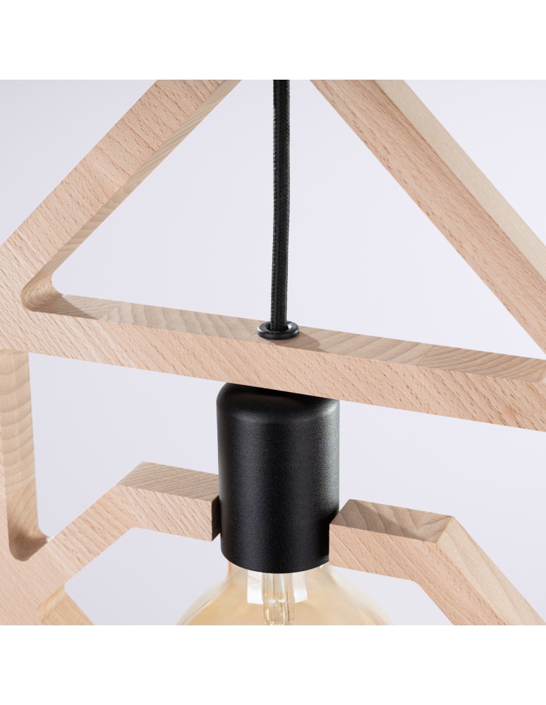 Wooden pendant lamps - Sollux CARO pendant lamp SL.1757 - product kolory-swiatla.pl 7
